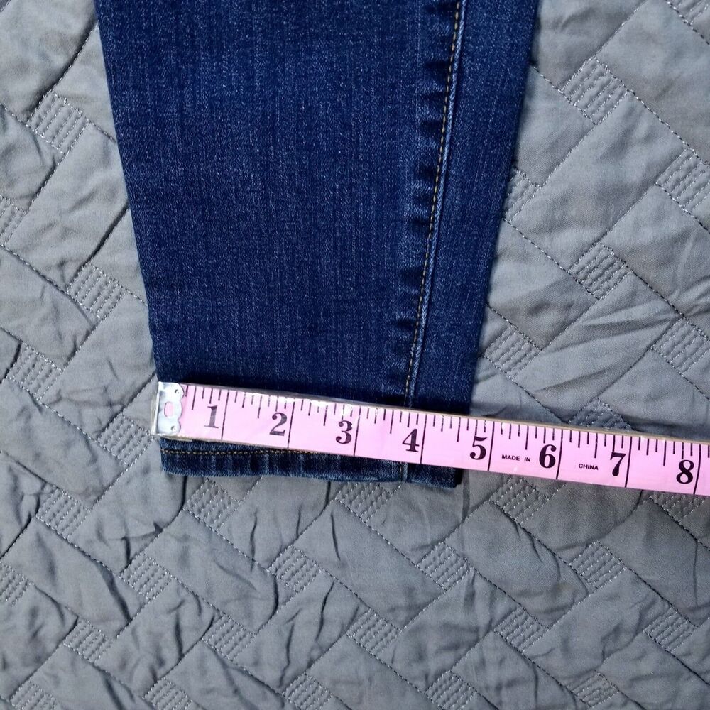 Gap Jeans Womens 12/31 Blue Slim Fit Legging Dark Wash American Denim - Picture 5 of 11